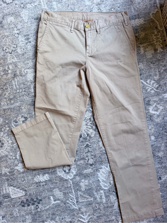 Tory Burch Other - Tory Burch Men's Slim Straight Chinos in Light Khaki